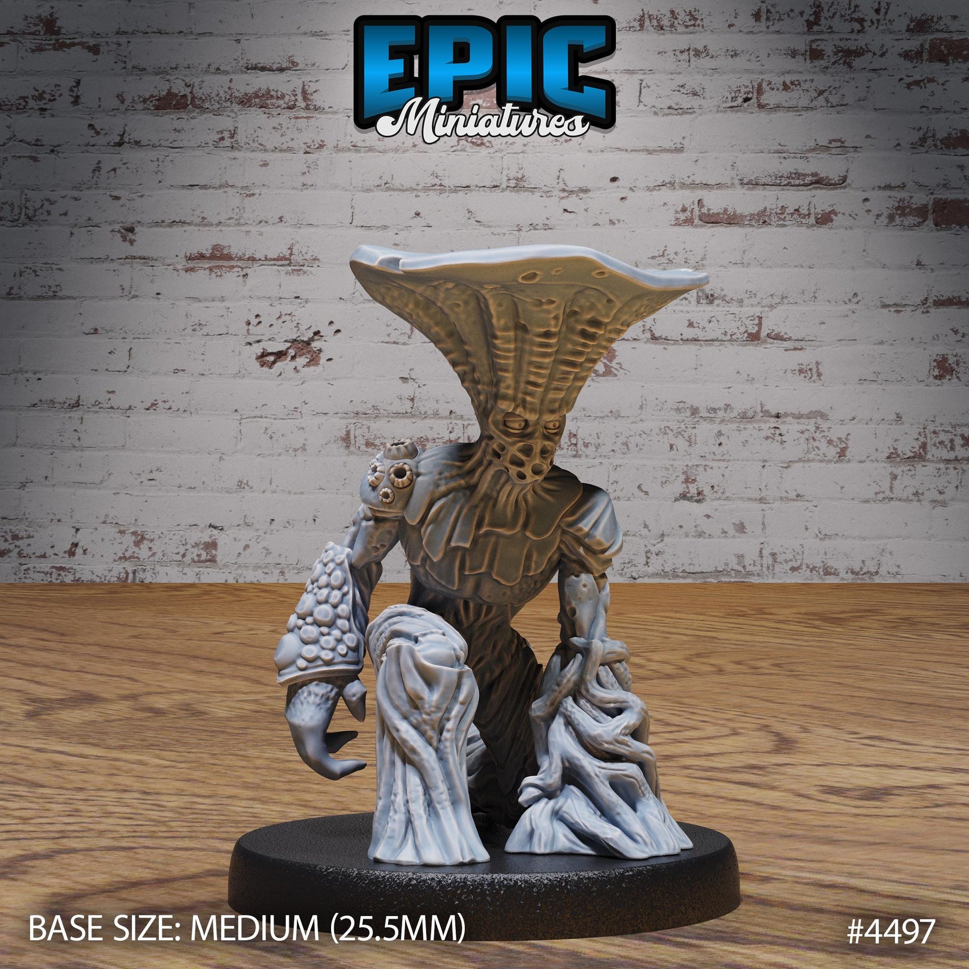 Mushroom Folk - Epic Miniatures | Deep Dark Caves | 28mm | 32mm | Fungus | Spore