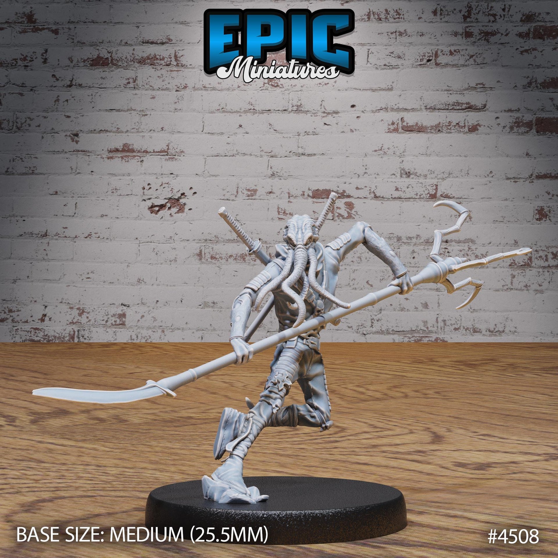 Mind Eater Adventurer - Epic Miniatures | Deep Dark Caves | 28mm | 32mm | Sorcerer | Mage | Wizard