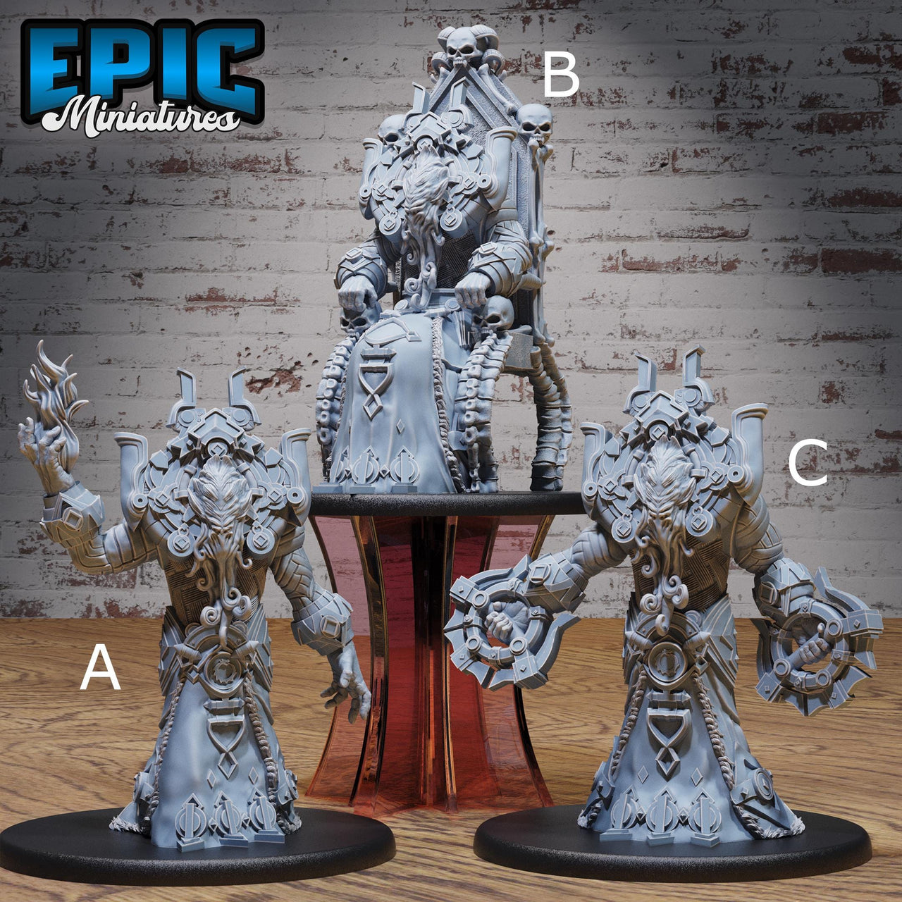 Mind Emperor - Epic Miniatures | Deep Dark Caves | 28mm | 32mm | Lord | Kind