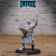 Cleric Monk - Epic Miniatures | Faith Defender | 28mm | 32mm | Villager | Inquisitor | Priest