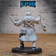 Cleric Monk - Epic Miniatures | Faith Defender | 28mm | 32mm | Villager | Inquisitor | Priest