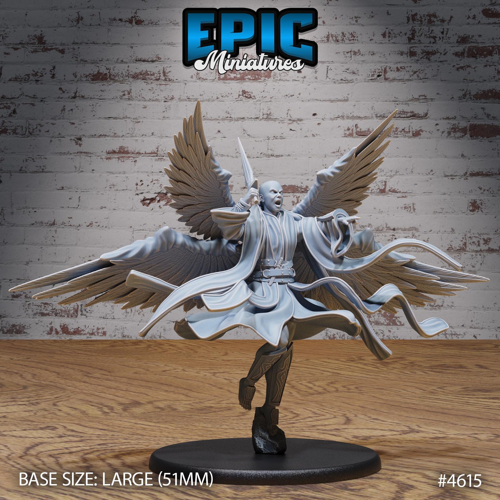 Planetar Angel - Epic Miniatures | Faith Defender | 28mm | 32mm | Astral | Biblical