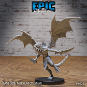 Draconic Demon Gold - Epic Miniatures | Faith Defender | 28mm | 32mm | dragon | Lizardfolk