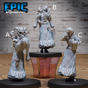 Possessed Nun - Epic Miniatures | Faith Defender | 28mm | 32mm | Demon | Devil