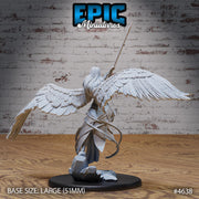 Planetar Female Angel - Epic Miniatures | Faith Defender | 28mm | 32mm | Astral | Biblical