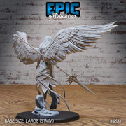 Planetar Female Angel - Epic Miniatures | Faith Defender | 28mm | 32mm | Astral | Biblical