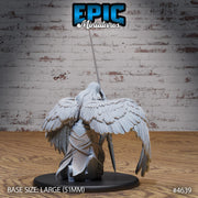 Planetar Female Angel - Epic Miniatures | Faith Defender | 28mm | 32mm | Astral | Biblical