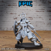 Inquisitor Knight - Epic Miniatures | Faith Defender | 28mm | 32mm | Vampire Hunter | Paladin