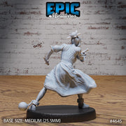 Captured Witch - Epic Miniatures | Faith Defender | 28mm | 32mm | Prisoner | Sorcerer