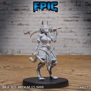 Jackalwere Female - Epic Miniatures | Beast Hunt | 28mm | 32mm | Egypt | Hyena | Jackalfolk