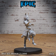 Jackalwere Female - Epic Miniatures | Beast Hunt | 28mm | 32mm | Egypt | Hyena | Jackalfolk