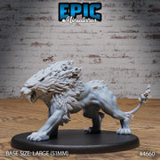 Sabertooth Beast - Epic Miniatures | Beast Hunt | 28mm | 32mm | Dire Tiger