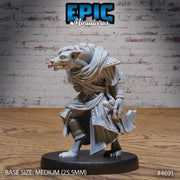 Gnoll Teibe - Epic Miniatures | Beast Hunt | 28mm | 32mm | Hyenafolk | Fighter |Noble | Priest