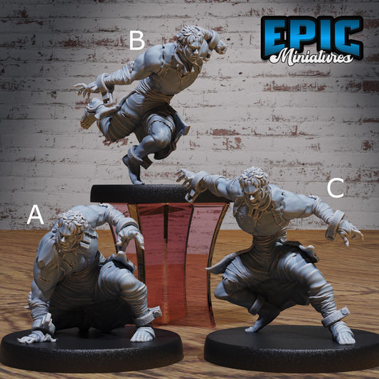 Savage Escapee - Epic Miniatures | Beast Hunt | 28mm | 32mm | Prisoner | Fighter