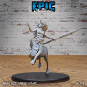 Faun Druid - Epic Miniatures | Old Fables | 28mm | 32mm | Deer Centaur | Night Elf