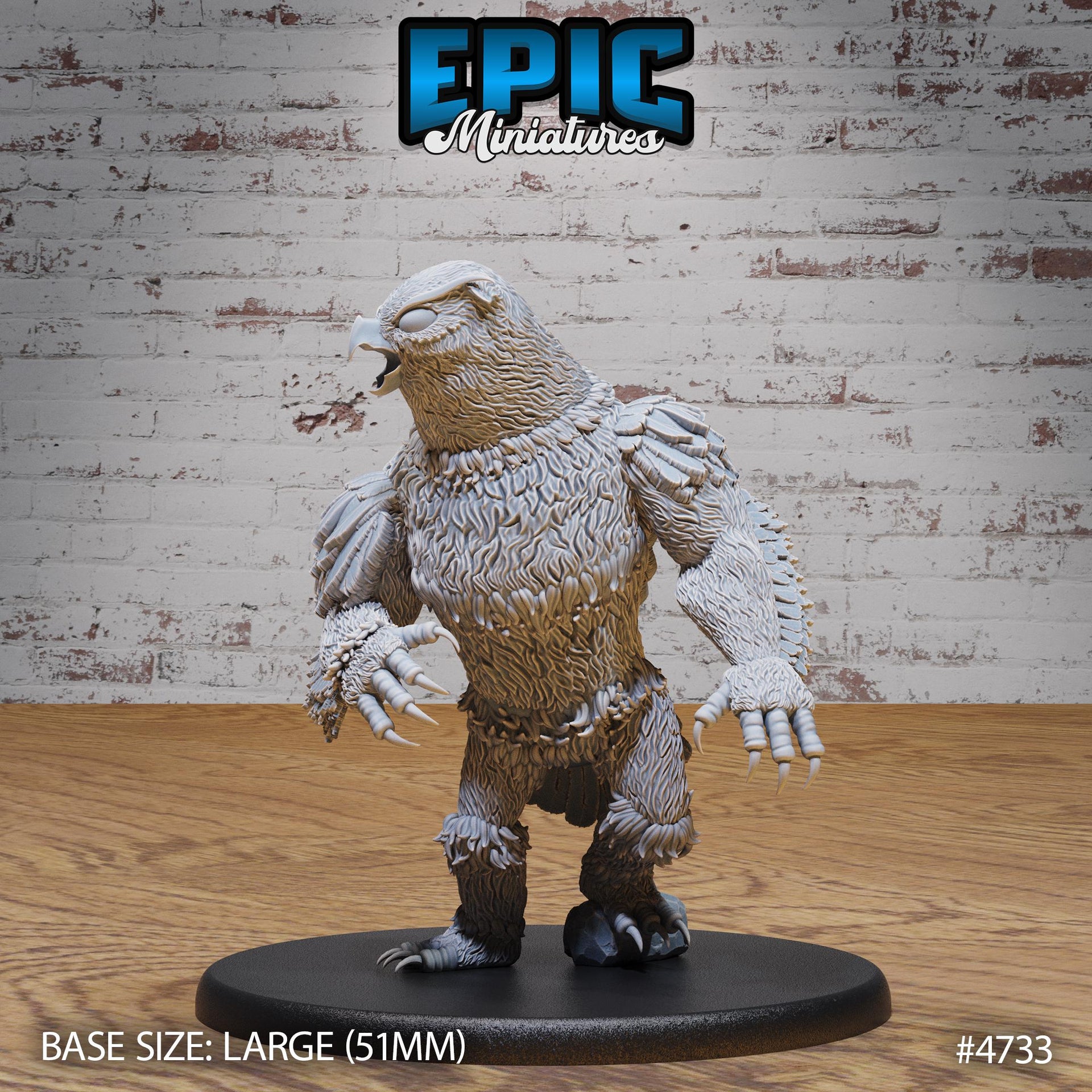 Fabled Owl Bear Knight - Epic Miniatures | Old Fables | 28mm | 32mm | Fighter | Champion