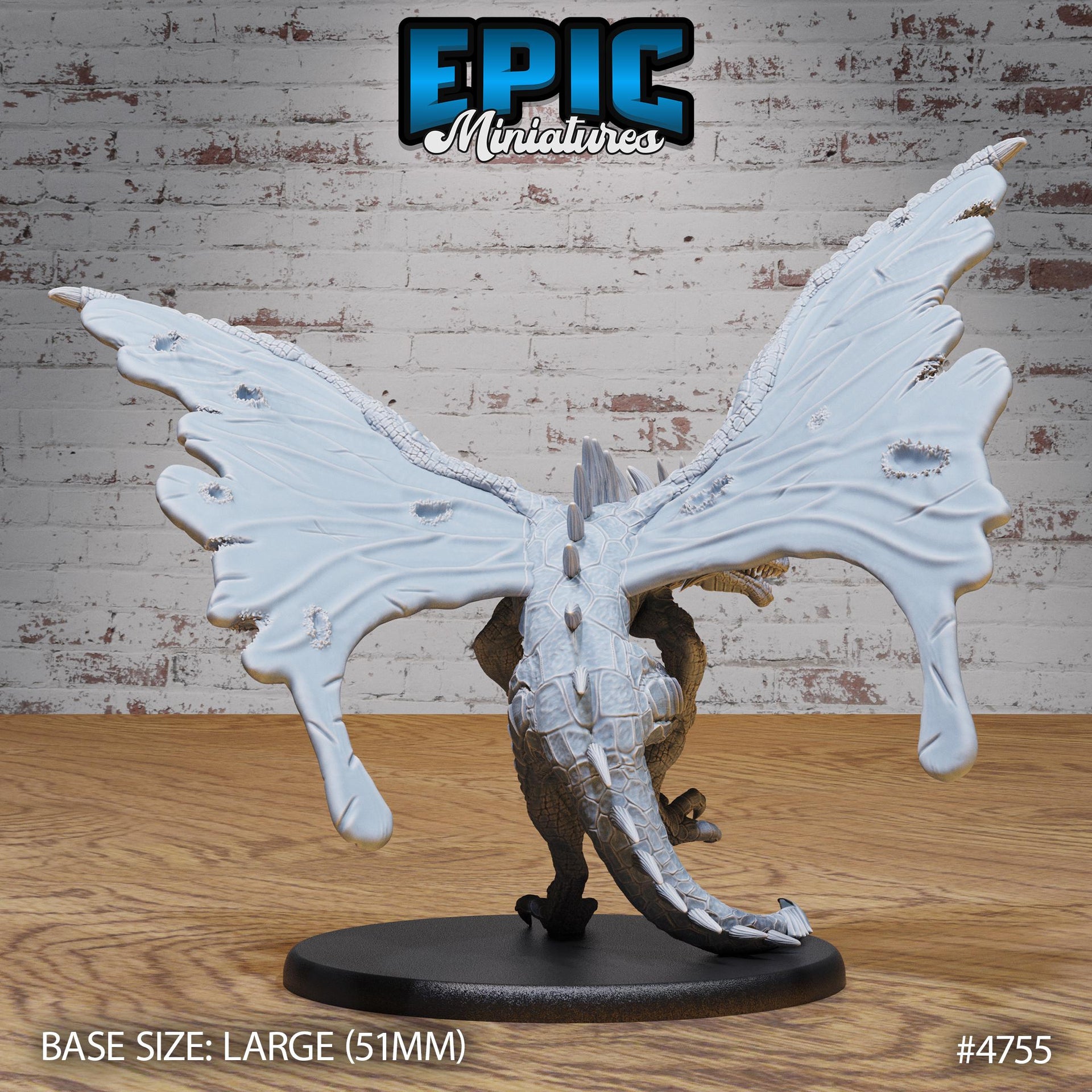 Fairy Dragon Classic - Epic Miniatures | Old Fables | 28mm | 32mm | Butterfly | Breath Weapon