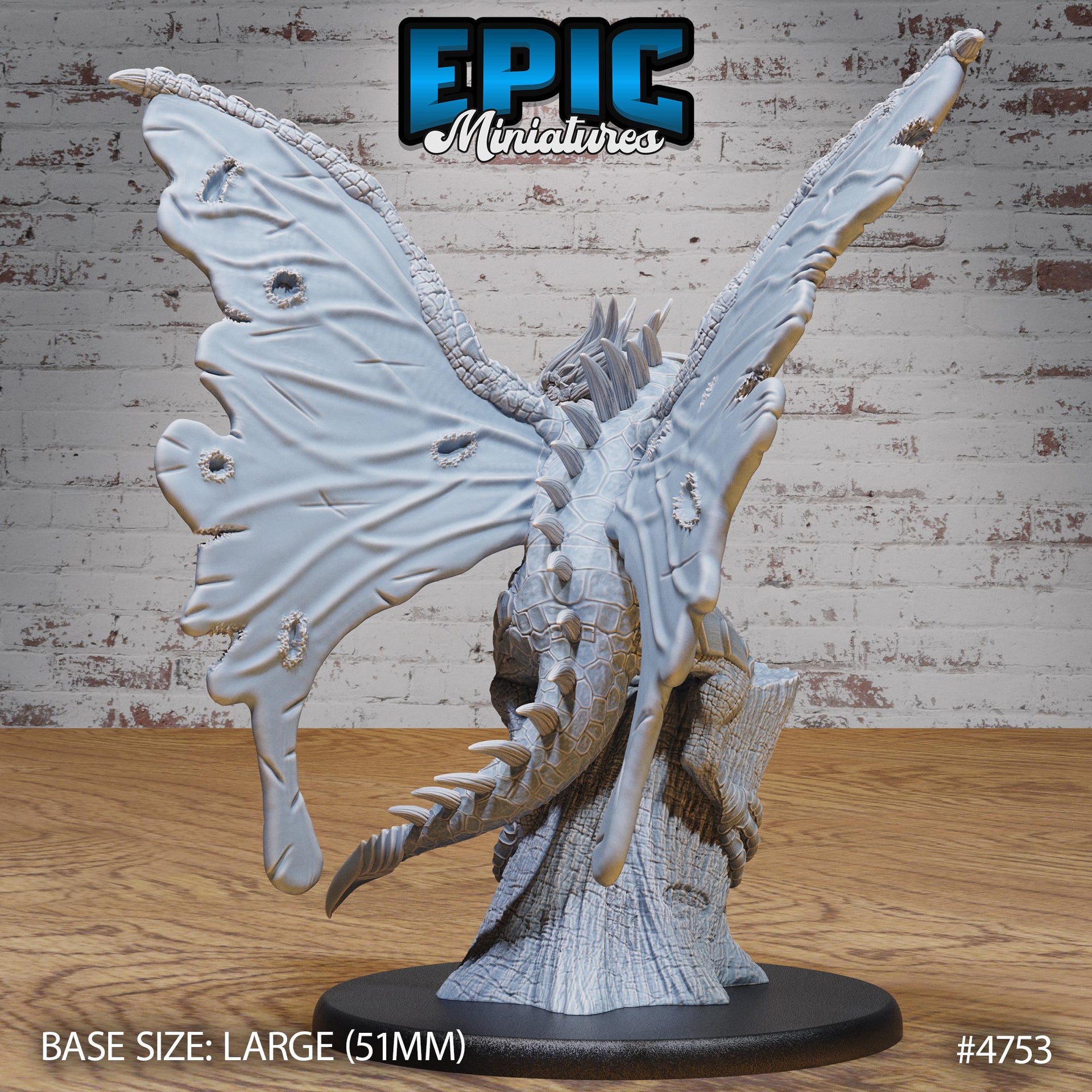 Fairy Dragon Classic - Epic Miniatures | Old Fables | 28mm | 32mm | Butterfly | Breath Weapon