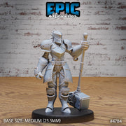 Exosuit Artificer Female - Epic Miniatures | Steam Society | 28mm | 32mm | Steam Punk | Knight