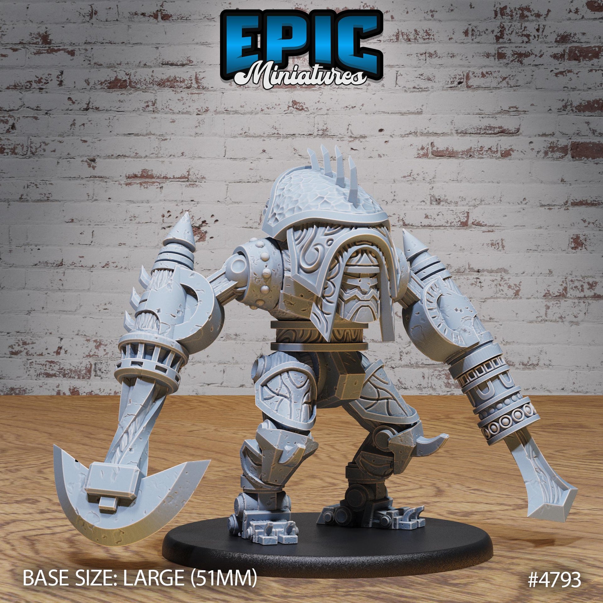 Destruction Automaton - Epic Miniatures | Steam Society | 28mm | 32mm | Steam Punk | Robot | Mech