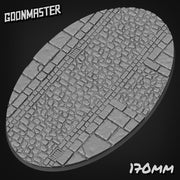 Cobble Stone Road Bases - Goonmaster | 25mm, 32mm, 40mm, 60, 75mm, and more for roleplaying and wargaming! Ready for Magnetizing!