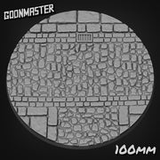 Cobble Stone Road Bases - Goonmaster | 25mm, 32mm, 40mm, 60, 75mm, and more for roleplaying and wargaming! Ready for Magnetizing!