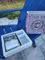 Nature Magic Book Dice Box - Fates End | Hold all your Dice, Minis, Cards, and More!