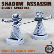 Shadow Assassin, Silent Spectres - Print Minis