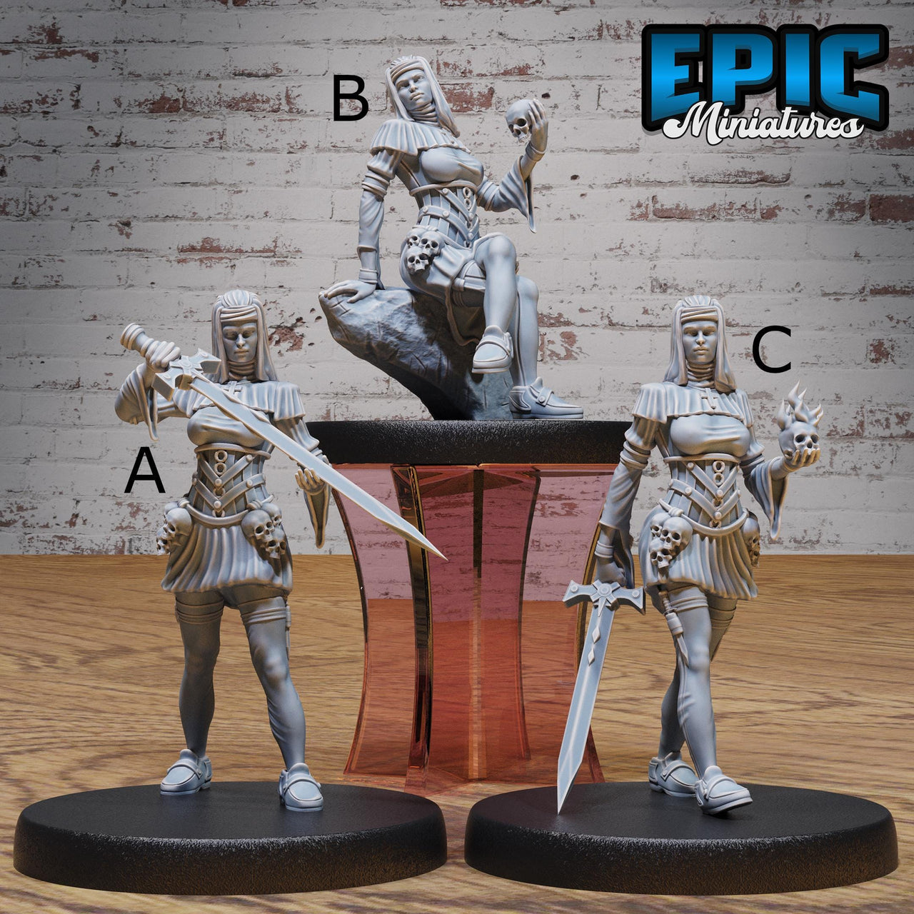 Dark Nun - Epic Miniatures