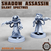 Shadow Assassin, Silent Spectres - Print Minis