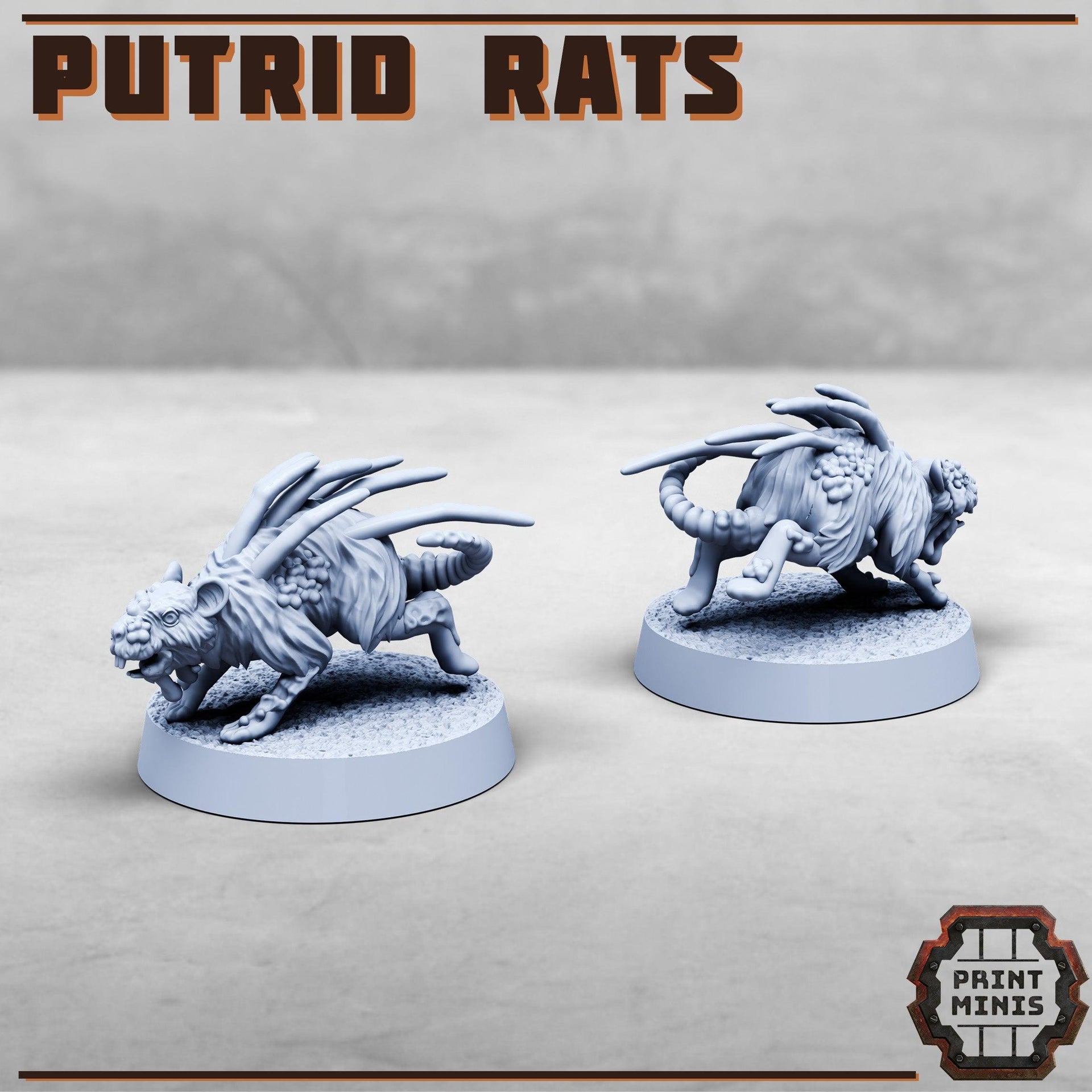 Putrid Rate - Print Minis