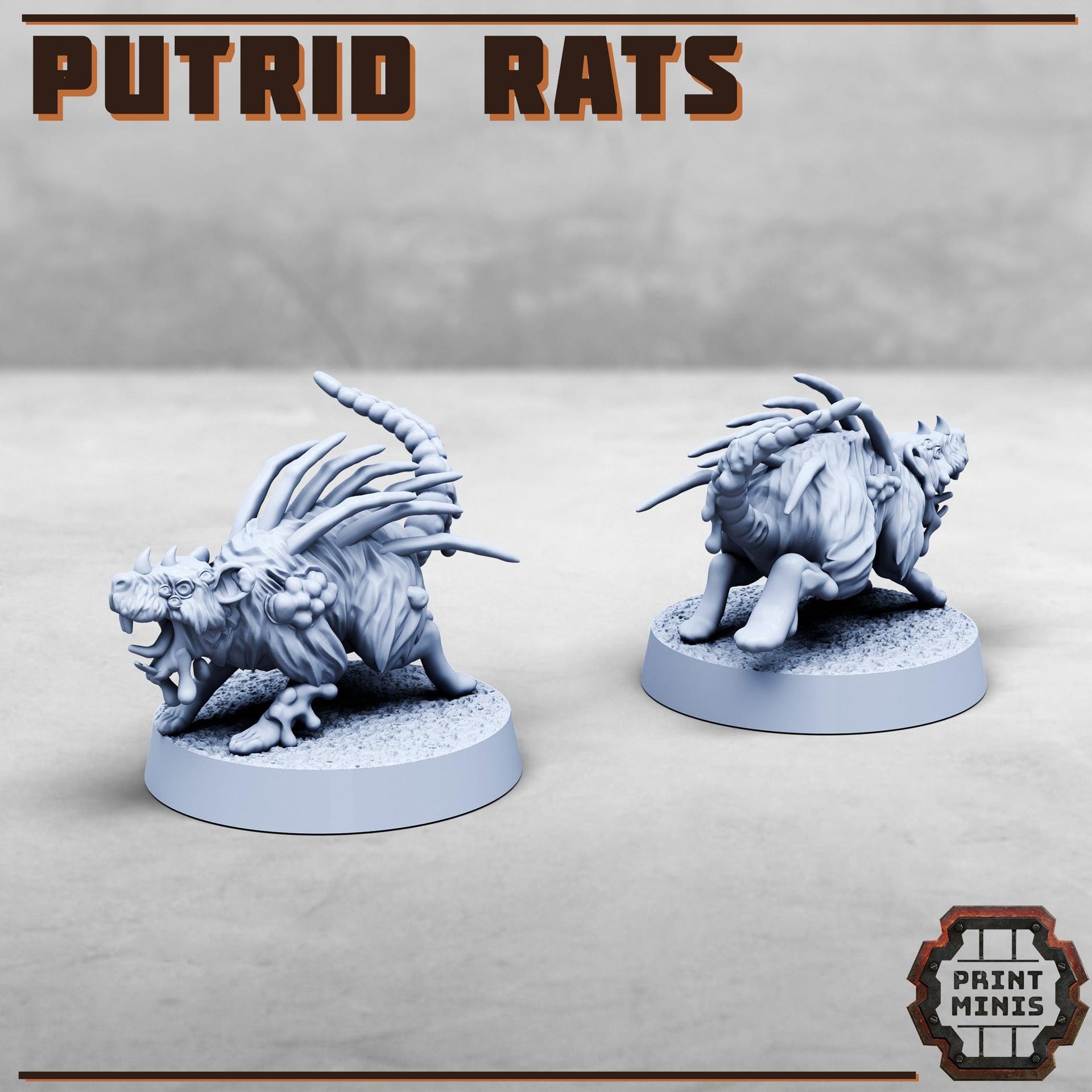 Putrid Rate - Print Minis