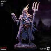 Vizier Kal'regor. Skeletal Advisor - Goetia Miniatures