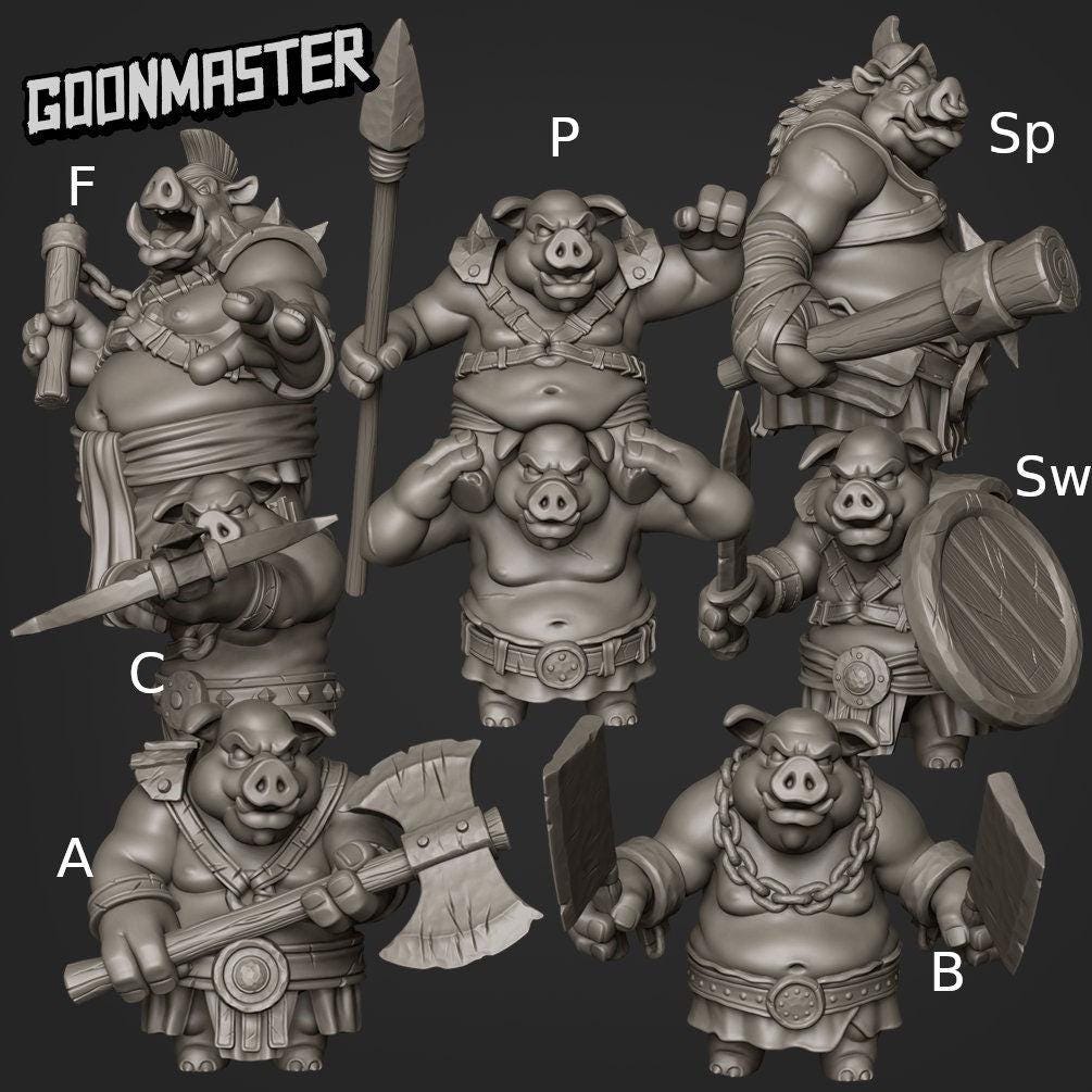 Hogs of War, Pig Warband - Goonmaster