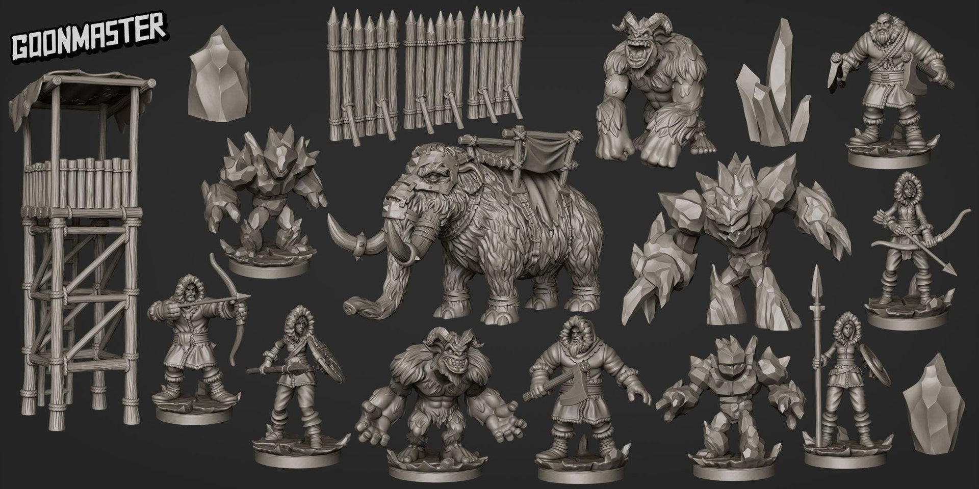 Ice Shard terrain - Goonmaster