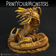 Mechanic Worm - Print Your Monsters