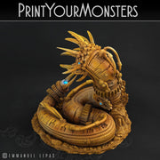 Mechanic Worm - Print Your Monsters