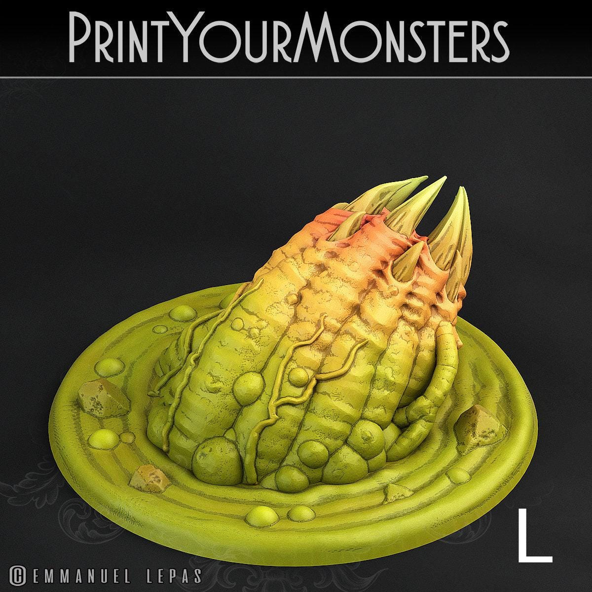 Swamp Worms - Print Your Monsters