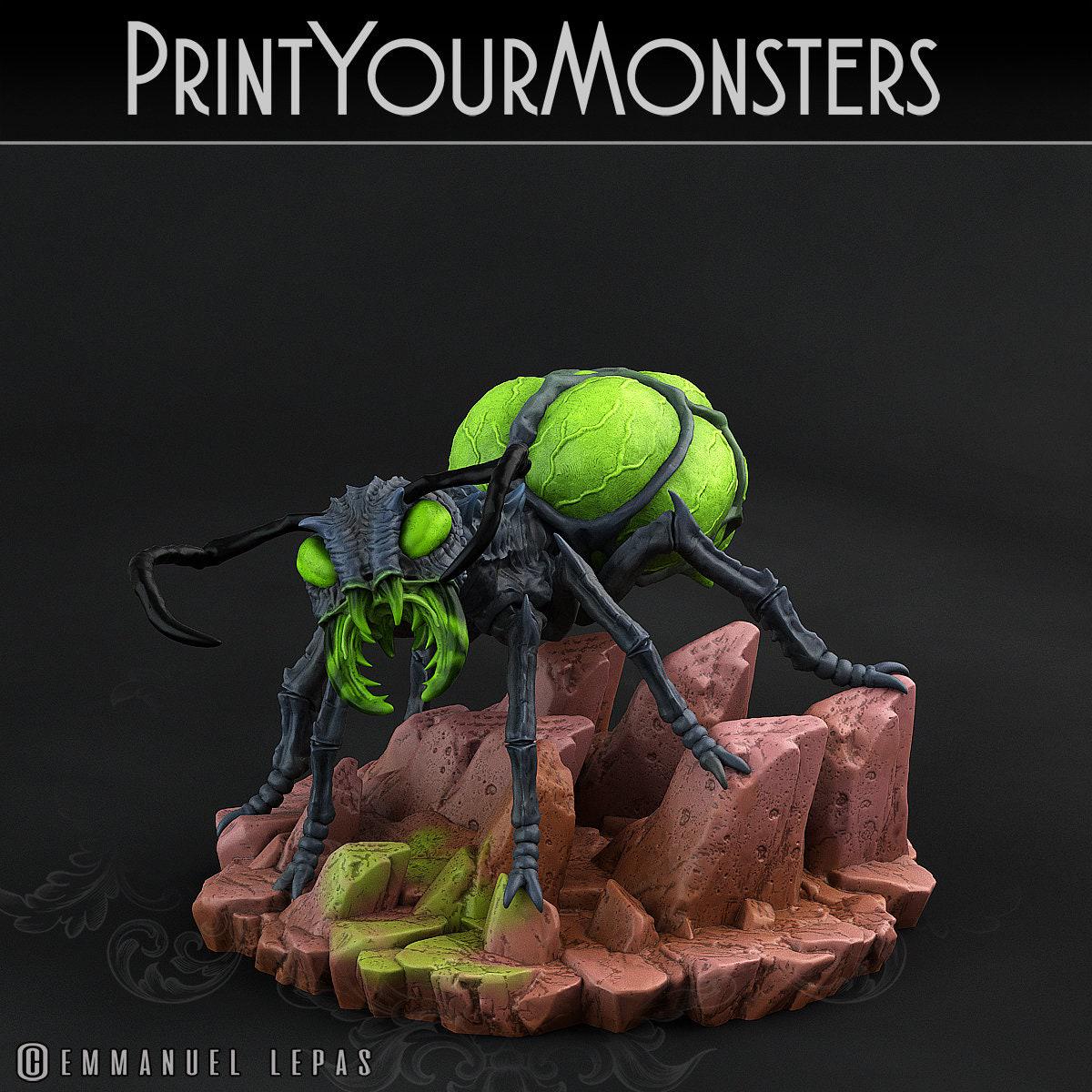 Poisonous Ants- Print Your Monsters