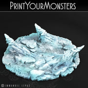 Snowdevil Spiders  Adult - Print Your Monsters