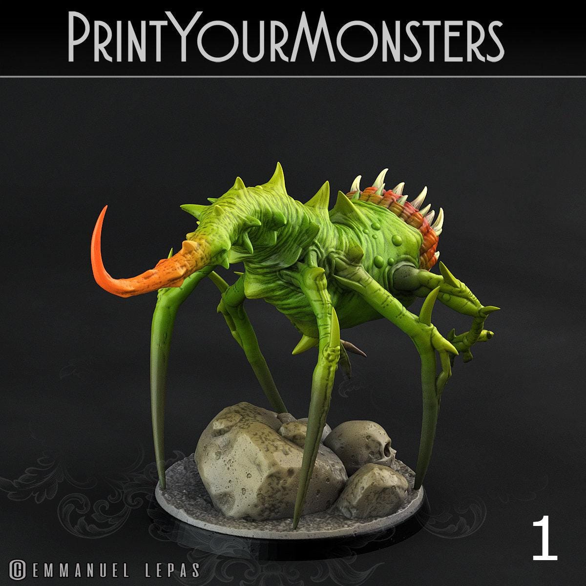 Void Tyrant - Print Your Monsters