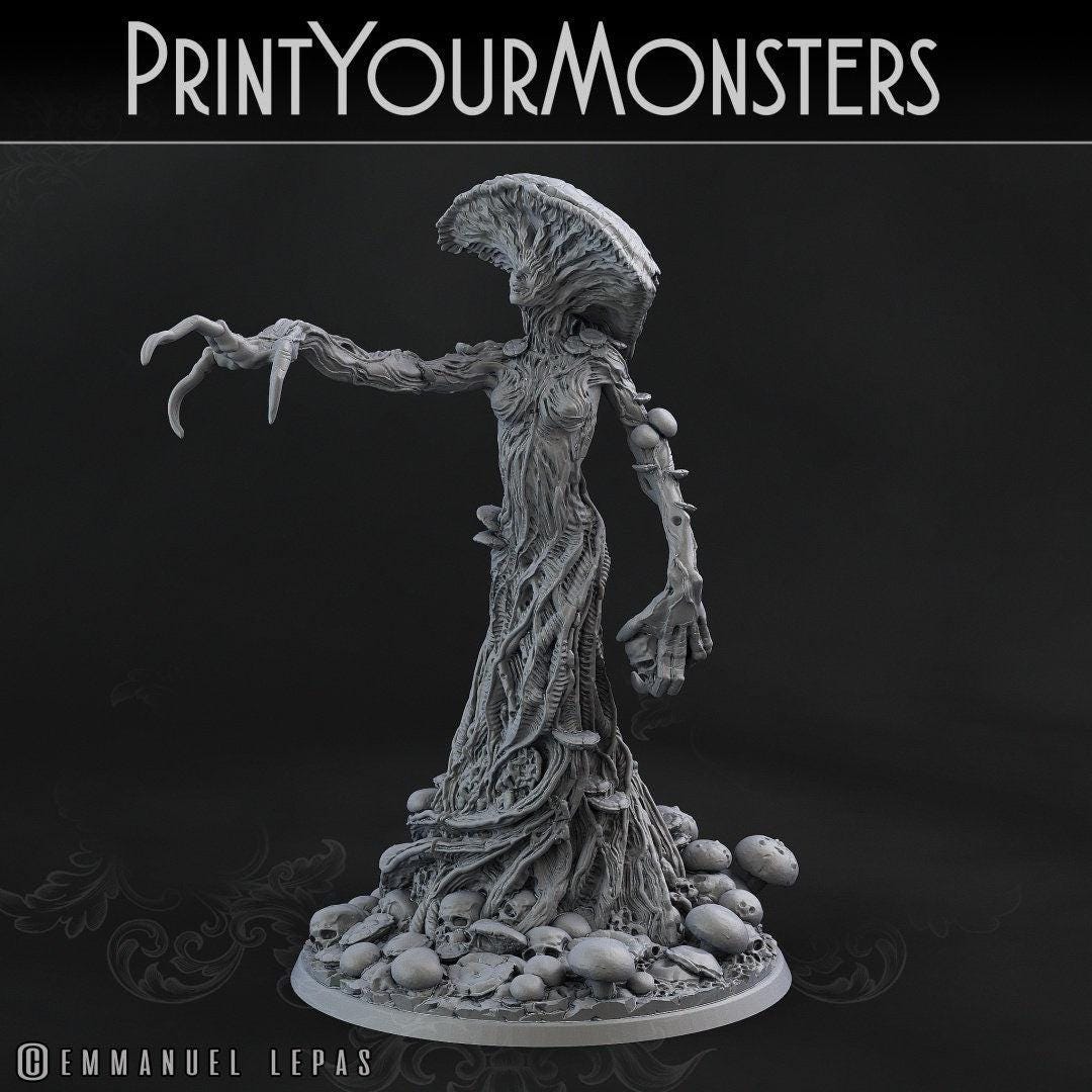 Mushroom Queen - Print Your Monsters