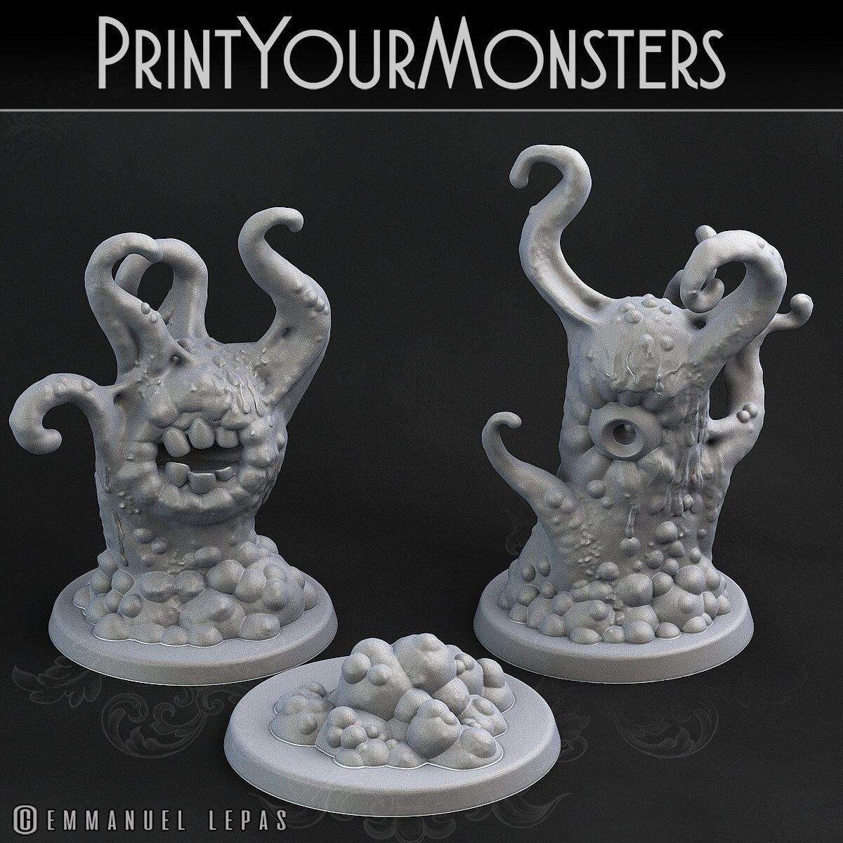 Sentient Ooze Monster - Print Your Monsters