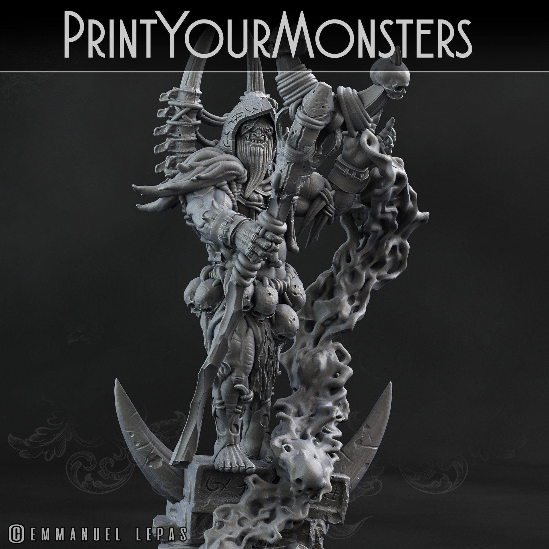 Orc Shaman - Print Your Monsters