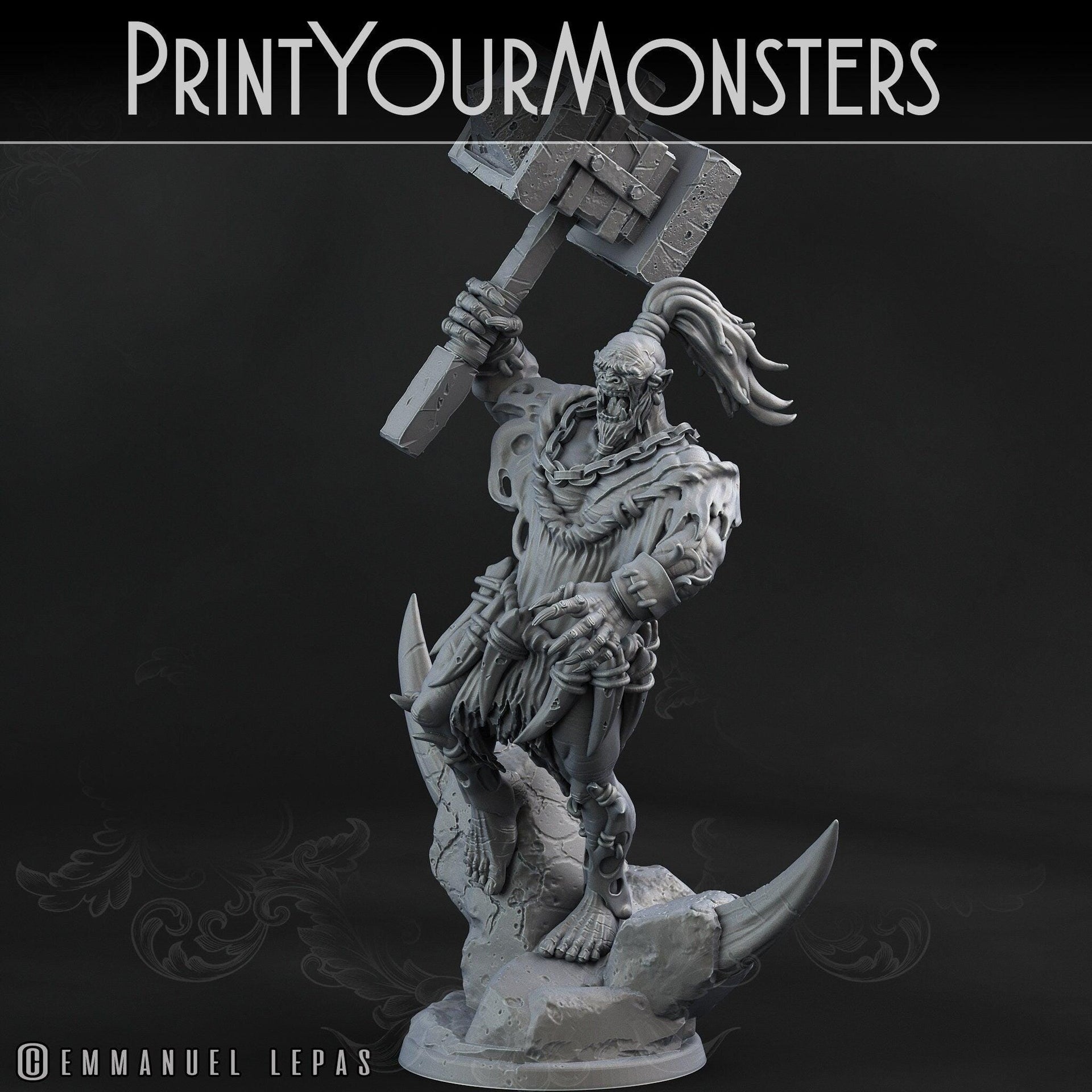 Orc Mauler - Print Your Monsters