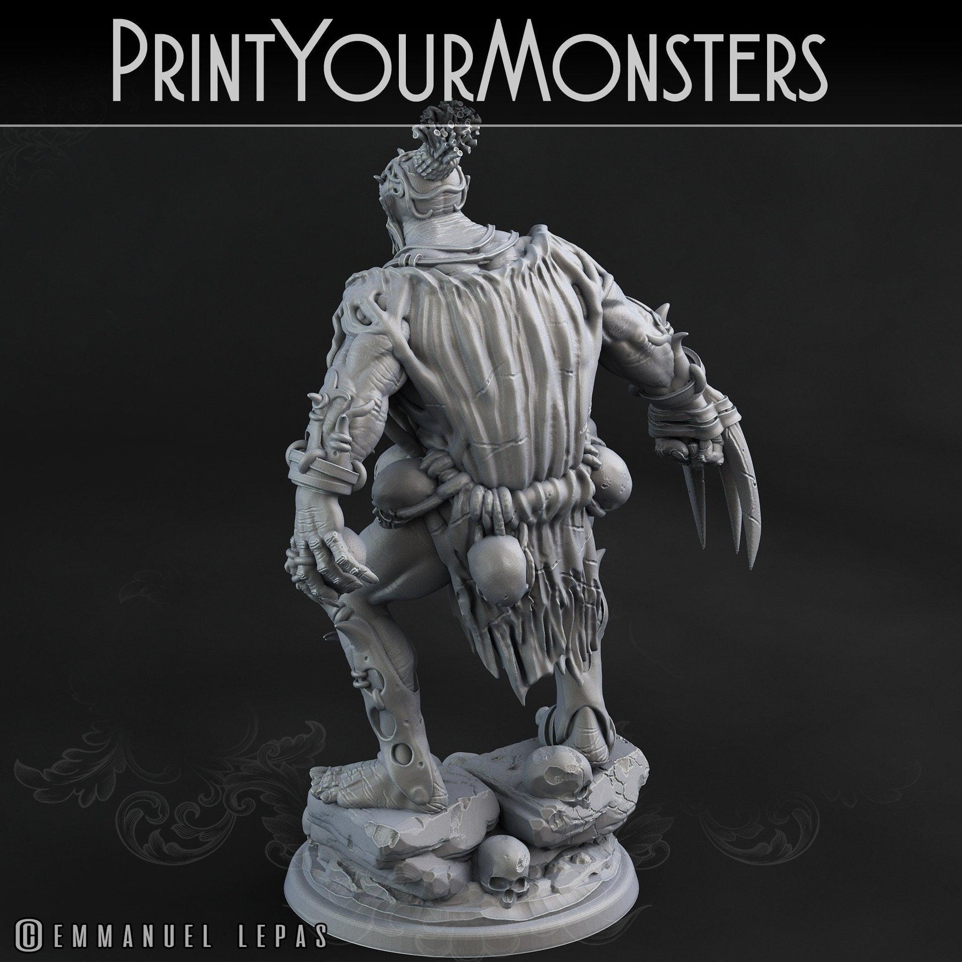 Orc Warrior - Print Your Monsters