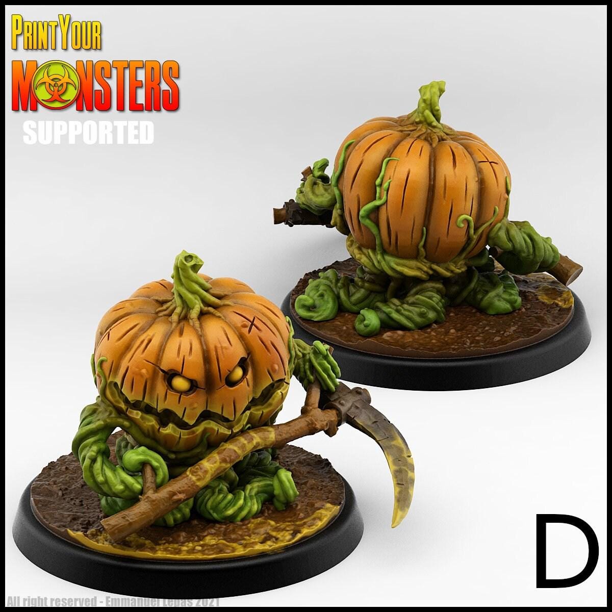 Pumpkin Soldiers - Print Your Monsters