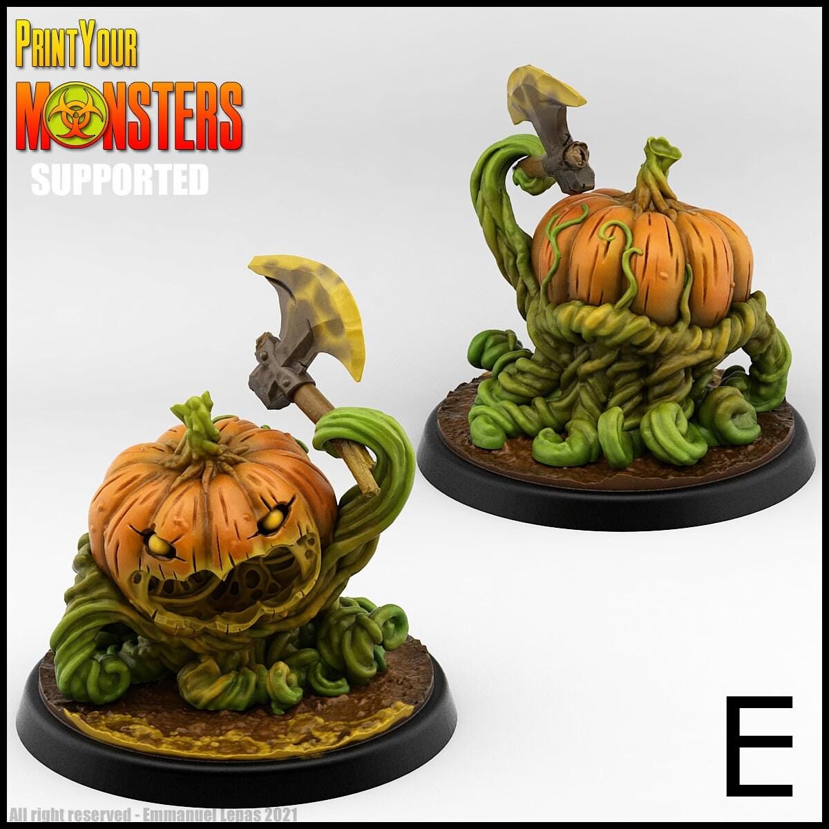 Pumpkin Soldiers - Print Your Monsters