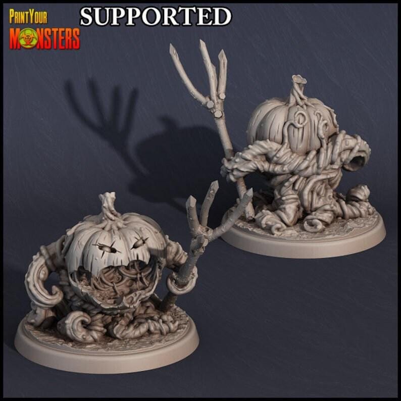 Pumpkin Soldiers - Print Your Monsters