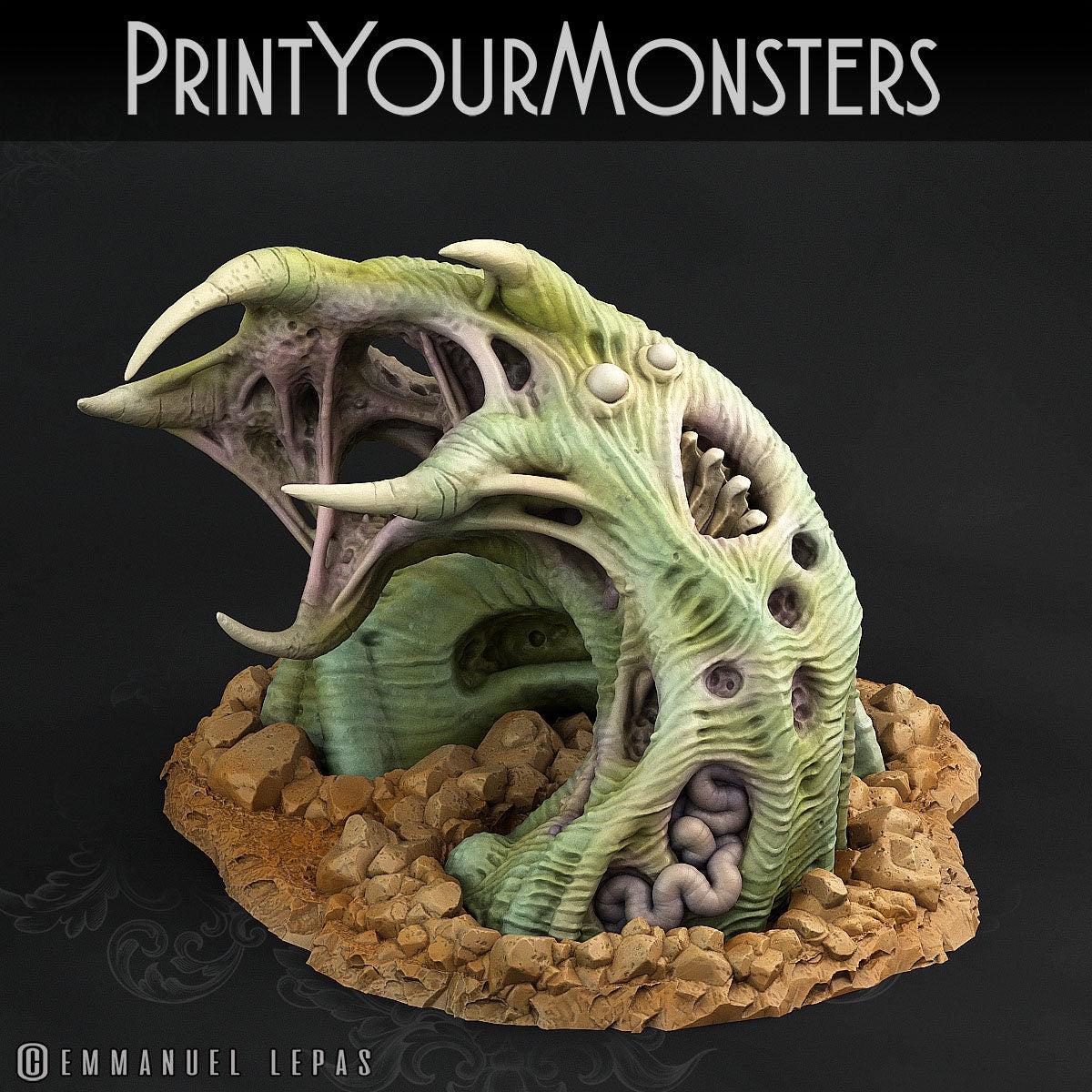 Zombie Worm - Print Your Monsters
